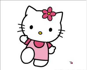 Python画Hello Kitty